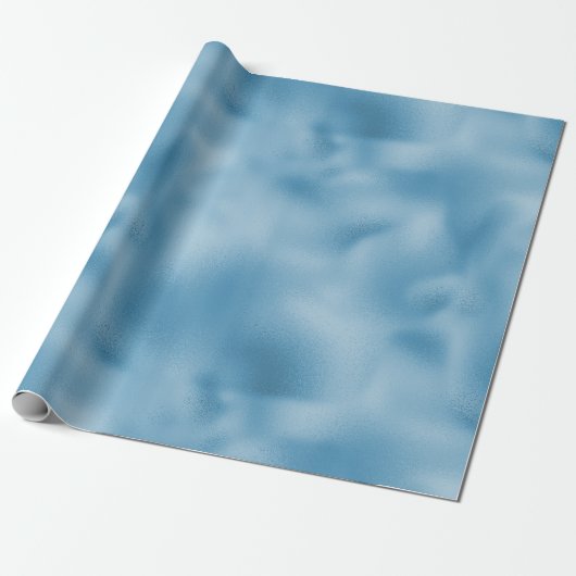 Turquoise Blauwe Bruiloft   Cadeaupapier (Uitgerold)