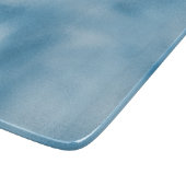 Turquoise blauwe bruiloft snijplank (Hoek)