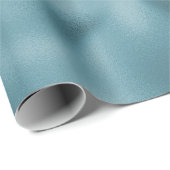 Turquoise Blauwe Huwelijk Cadeaupapier (Rol Hoek)