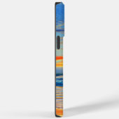 Turquoise blauwe oceaan op zonsondergang Case-Mate iPhone case (Achterkant / Rechts)