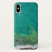 Turquoise Blauwe Strand Case-Mate iPhone Case (Achterkant)