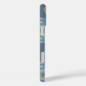 Turquoise Blauwgroen Blauw en geel Mandala Kunstpa Case-Mate iPhone Case (Achterkant / Rechts)