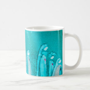 Turquoise Blauwgroen koffie Mok