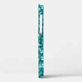 Turquoise Bling, sparkle en glitter Case-Mate iPhone Case (Achterkant / Links)