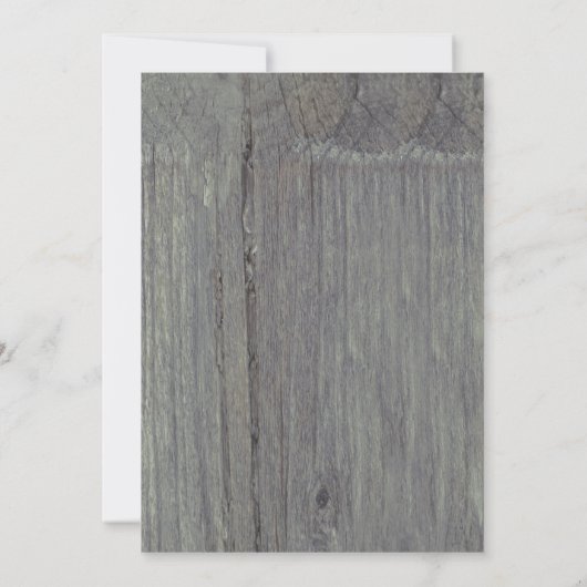 Turquoise Bloemen Rustiek Hout Graduation Party Kaart (Achterkant)