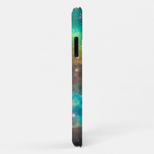 Turquoise Blue Aqua Nebula iPhone Case-Mate iPhone Case (Achterkant/rechts)