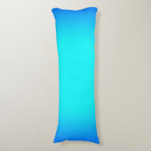 Turquoise Blue Body Pillow Lichaamskussen (Voorkant Verticaal)