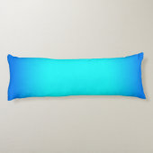 Turquoise Blue Body Pillow Lichaamskussen (Achterkant)
