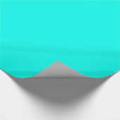 Turquoise Blue Cadeaupapier (Hoek)