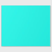 Turquoise Blue Cadeaupapier (Vlak)