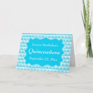 Turquoise Blue Carriages Quinceanera