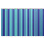 Turquoise & Blue Colored Stripes/Lines Pattern Stof (Yard (91,4 cm))