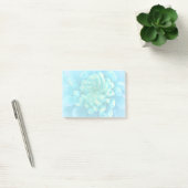 Turquoise Blue Dahlia Flower in Waterverf Post-it® Notes (Kantoor)