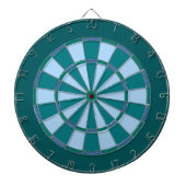 Turquoise Blue Dartbord (Voorkant)