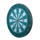 Turquoise Blue Dartbord (Voorkant Rechts)