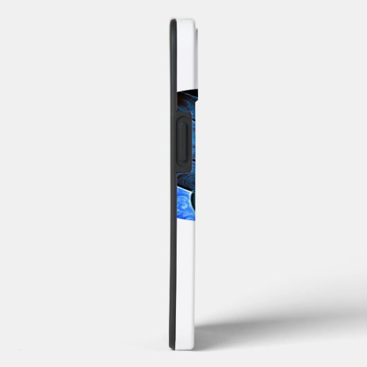 turquoise blue gepersonaliseerde volleybal vrouwen Case-Mate iPhone case (Achterkant / Rechts)