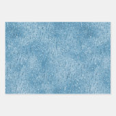 Turquoise Blue Glitter Leopard Print      Inpakpapier Vel (Voorkant 3)