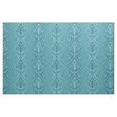 Turquoise Blue Green  Damask Stof (Yard (91,4 cm))