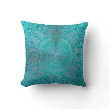Turquoise Blue Mandala