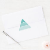Turquoise Blue Paint Chip Sticker (Envelop)