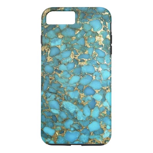 "Turquoise Blue Phone Case" Case-Mate iPhone Case (Achterkant)