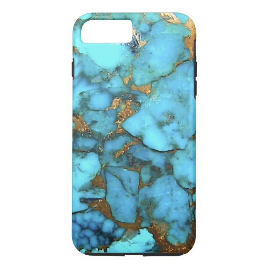 "Turquoise Blue Phone Case" Case-Mate iPhone Case (Achterkant)