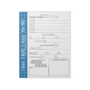 Turquoise Blue Pset "For ME" 5 plus 1 Succes Notitieblok