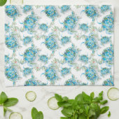 Turquoise Blue Sea Turtle Beach Christmas  Theedoek (Gevouwen)