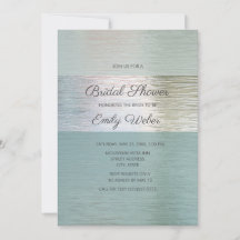 Turquoise Blue Silver Zee Glass Vrijgezellenfeest