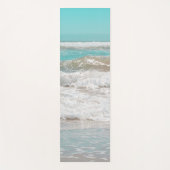 Turquoise Blue Sky Ocean Zee Waves Foam Yogamat (Voorkant)