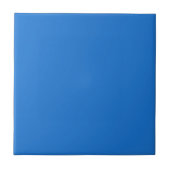 Turquoise Blue Solid Color Tile Tegeltje (Voorkant)