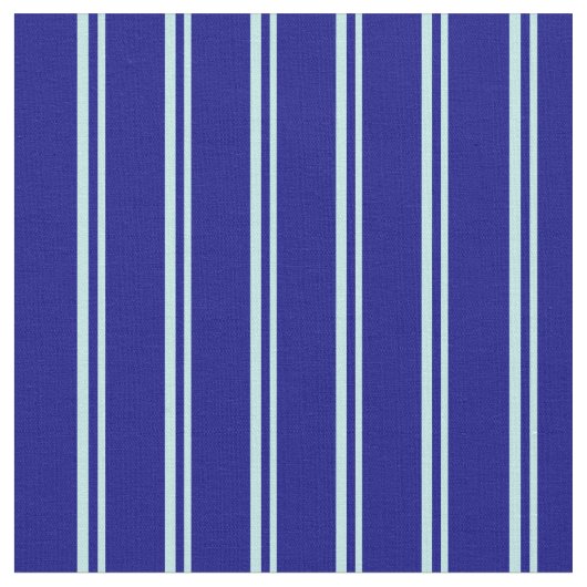 Turquoise & Blue Stripes Stof (Close Up)
