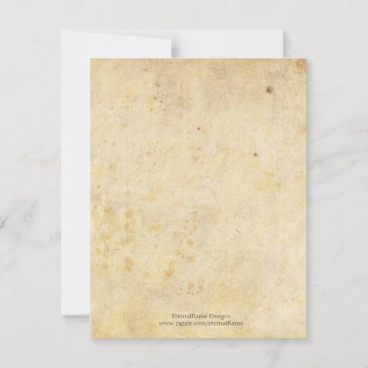 Turquoise Bow Damask Rehearsal Dinner Invitation Kaart (Achterkant)