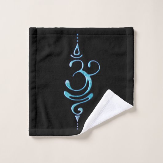 Turquoise Breathe  Washandje (Wasdoekje)