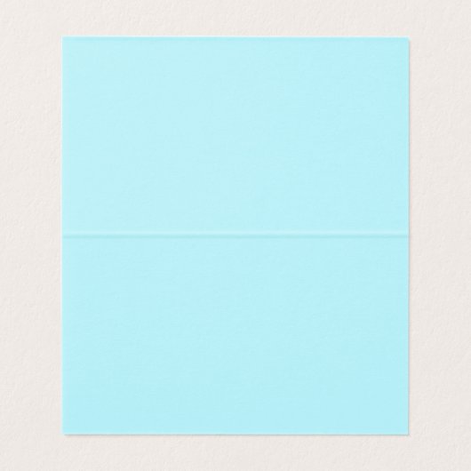 turquoise bruin land westerne bruiloft Place Card Visitekaartje (Binnenkant ongevouwen)