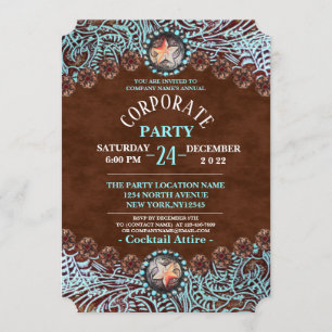 turquoise bruin western land Corporate Party Kaart