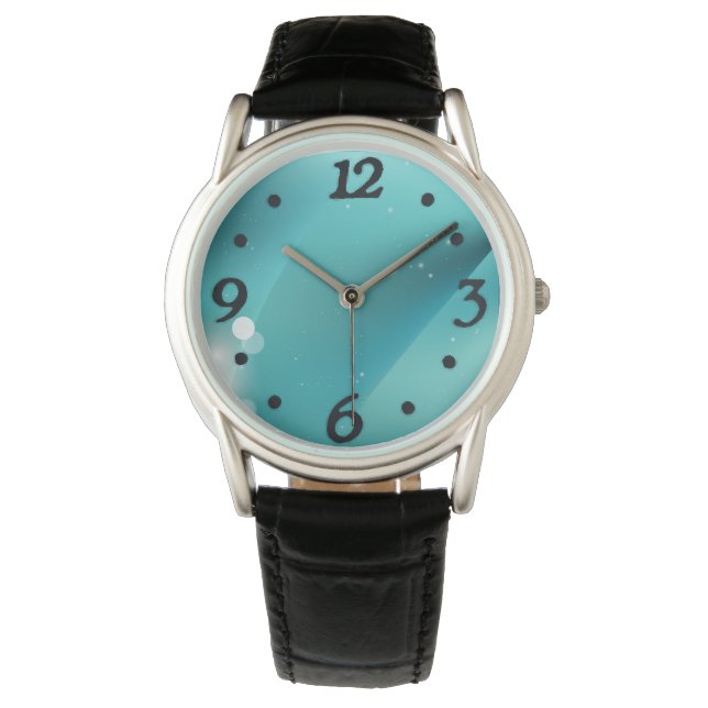 Turquoise Buddy Watch Horloge (Voorkant)