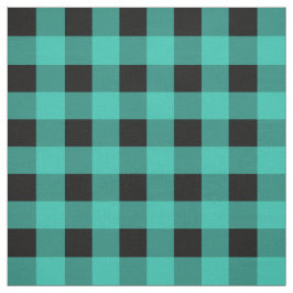 Turquoise Buffalo Play Fabric Stof