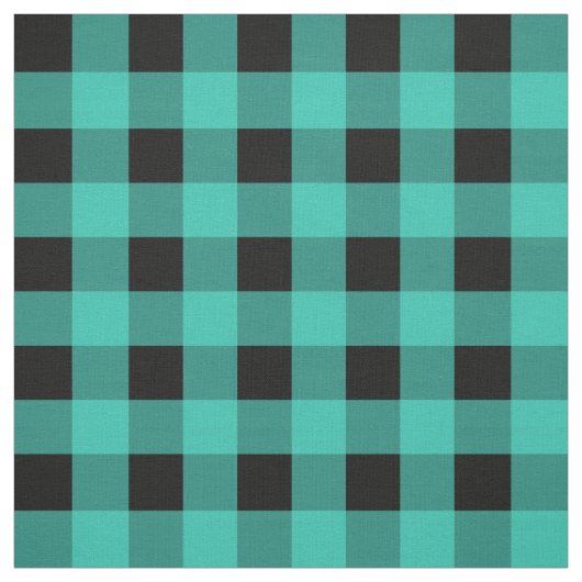 Turquoise Buffalo Play Fabric Stof (Swatch)