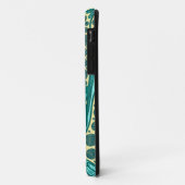 Turquoise bulbo flowers Case-Mate iPhone case (Achterkant/links)