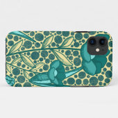 Turquoise bulbo flowers Case-Mate iPhone case (Achterkant (horizontaal))