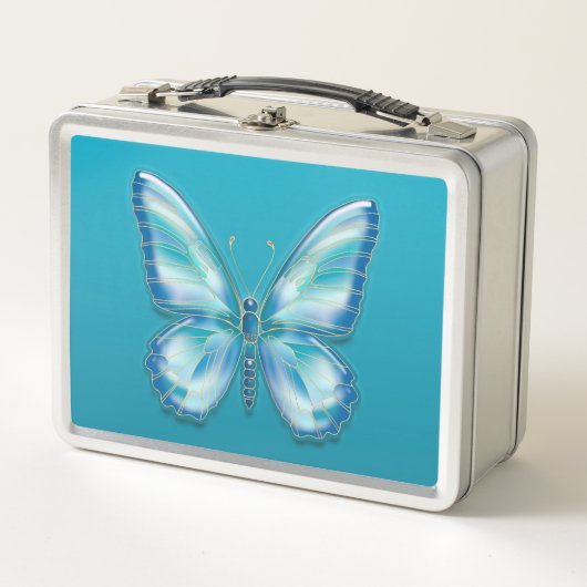 Turquoise butterfly (Voorkant)