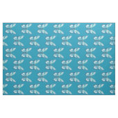 Turquoise Butterfly Stof (Fat Quarter)