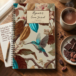 Turquoise Cacao Hummingbird Journal Notitieboek