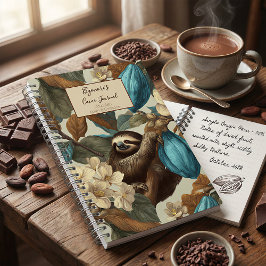 Turquoise Cacao Luiaard Chocoladeproeverij Notitieboek