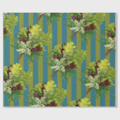 Turquoise Cadeaupapier (Vlak)