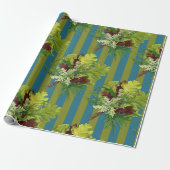 Turquoise Cadeaupapier (Uitgerold)