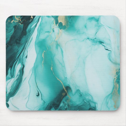 Turquoise Carrara Muismat (Voorkant)