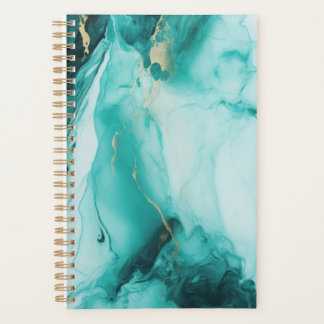 Turquoise Carrara Planner
