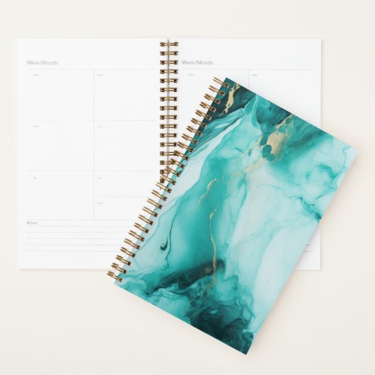Turquoise Carrara Planner (Display)